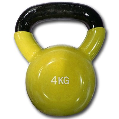 Гиря виниловая цветная Fitex Explode MD2201-4F, 4 кг