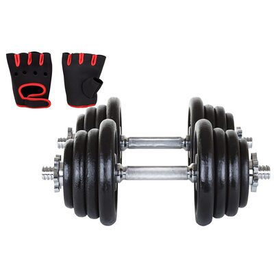 Гантелі металеві Hop-Sport 2х20кг