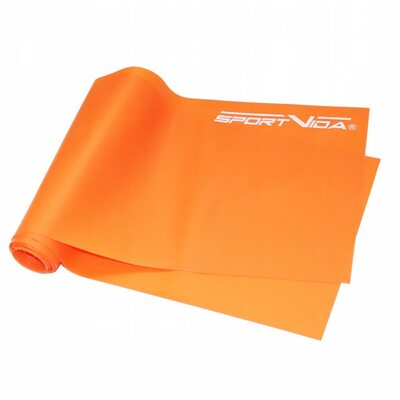 Эспандер лента для фитнеса и реабилитации SportVida Flat Stretch Band 200 х 15 см 5-10 кг SV-HK0185