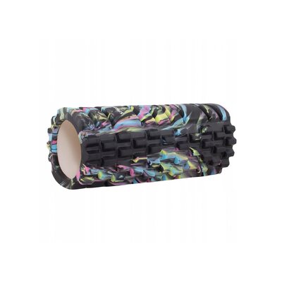 Масажний ролик (валик, ролер) Springos Mix Color 33 x 14 см FR0018