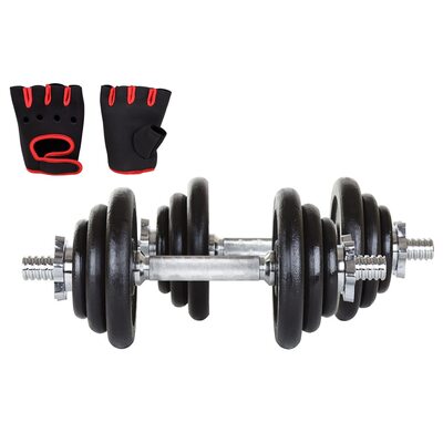 Гантелі металеві Hop-Sport 2х10кг