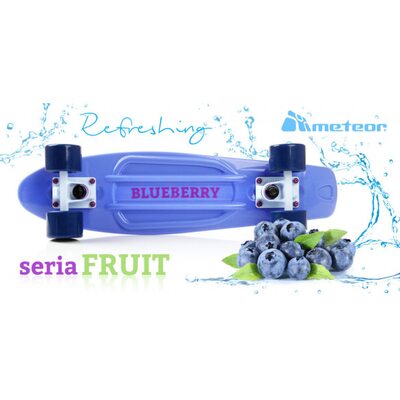 Скейтборд Meteor blueberry 23998