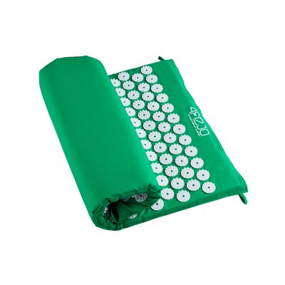 Аккупунктурный массажный коврик 4FIZJO Аппликатор Кузнецова 72 x 42 см 4FJ1363 Green