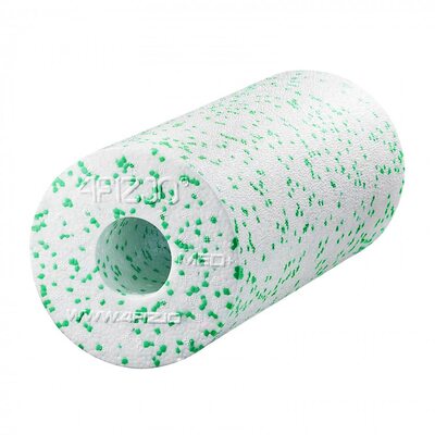Массажный ролик (валик, роллер) гладкий 4FIZJO EPP MED+ 33 x 14 см 4FJ0053 White/Green