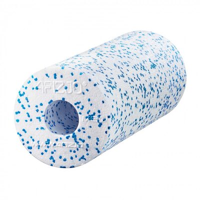 Массажный ролик (валик, роллер) гладкий 4FIZJO EPP MED+ 33 x 14 см 4FJ0054 White/Blue