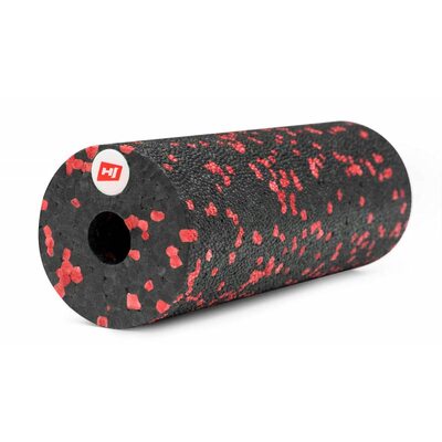 Массажный ролик (валик, роллер) EPP 15 см HS-P015YG черно-красный