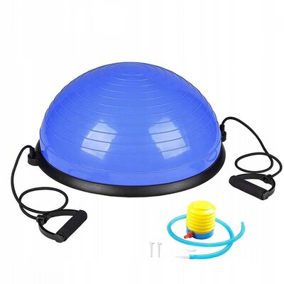 Балансировочная полусфера платформа Springos Bosu Ball 57 см BT0001 Blue