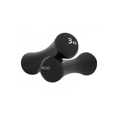 Гантели для фитнеса виниловые 4FIZJO 2 x 3 кг 4FJ0193