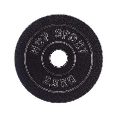 Блін для штанги металевий Hop-Sport 2,5кг