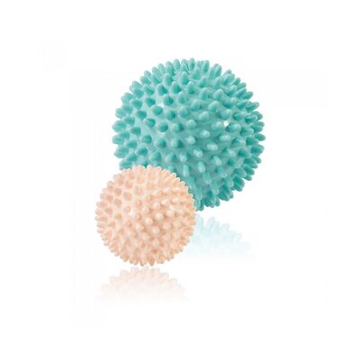 Набор массажных мячей 2 шт 7 и 9 см LiveUp MASSAGE BALL LS3302-bp