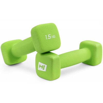 Гантели для фитнеса неопреновые квадратные 2 х 1,5 кг Hop-Sport HS-V015DS