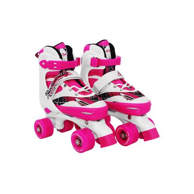 Роликовые коньки (квады) SportVida SV-LG0054 Size 31-34 White/Pink