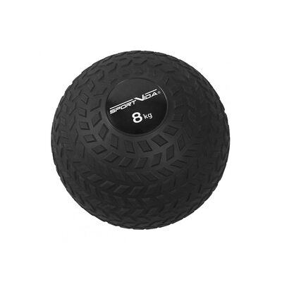 Слэмбол (медицинбол) для кроссфита SportVida Slam Ball 8 кг SV-HK0350 Black