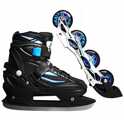 Роликові ковзани SportVida 4 в 1 SV-LG0028 Size 31-34 Black / Blue