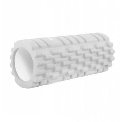 Массажный ролик (валик, роллер) Springos 33 x 14 см FR0020 Grey