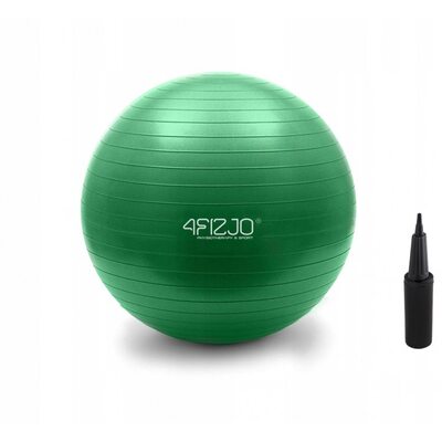 Мяч для фитнеса (фитбол) 4FIZJO 75 см Anti-Burst 4FJ0029 Green