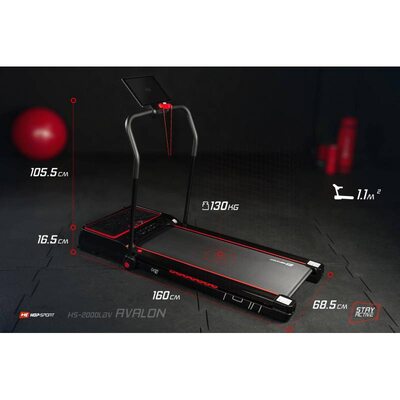 Беговая дорожка Hop-Sport HS-2000LBV Avalon