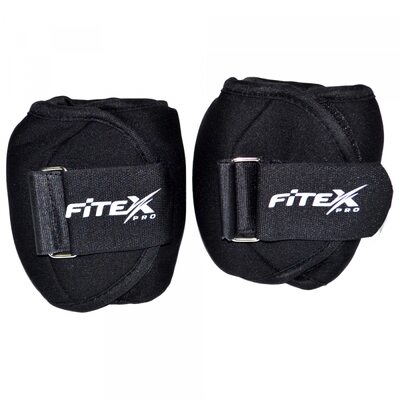 Утяжелители на щиколотку Fitex 2 x 1 кг MD1662-1