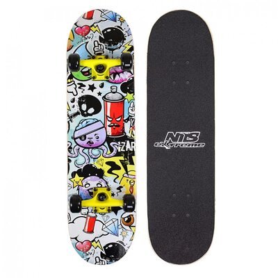 Скейтборд Nils Extreme CR3108SA Pop Art