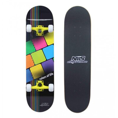Скейтборд Nils Extreme CR3108SB Colors of Life