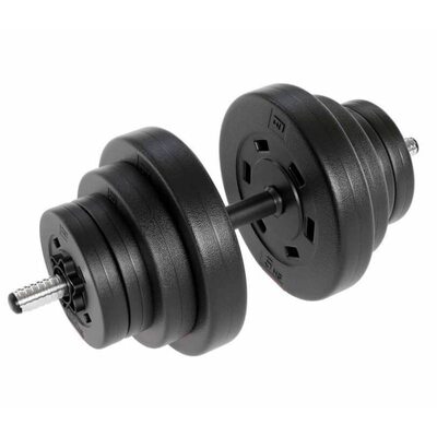 Гантелі композитні Hop-Sport 20 кг PRO з рукавичками