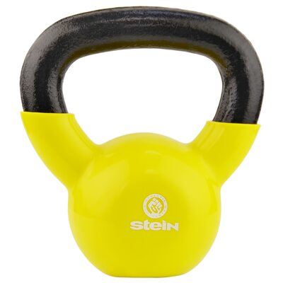 Гиря спортивная металлическая виниловая Stein 4 кг