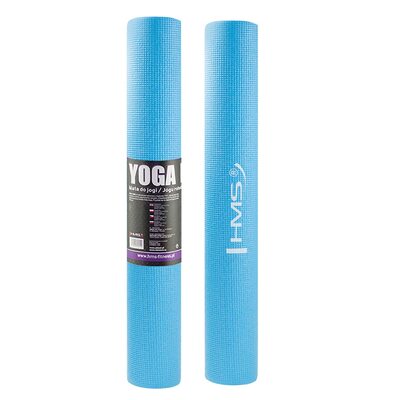Коврик для йоги HMS YM01 PVC 3 мм Sky Blue