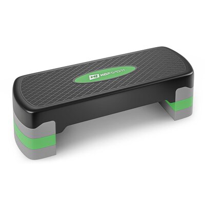 Степ платформа Hop-Sport HS-PP020AS черно-зеленая