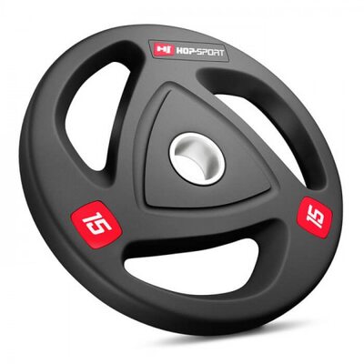 Олімпійський диск Hop-Sport 15 кг d - 50 мм