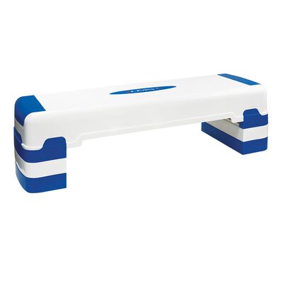 Степ-платформа 3-ступенчатая HMS AS005 White/Blue