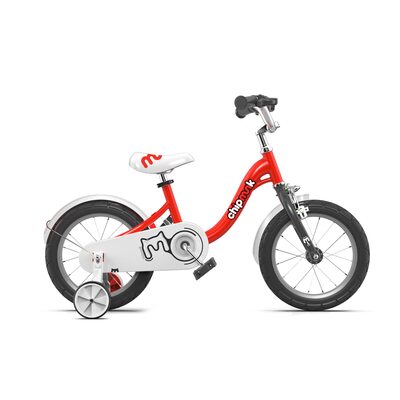 Дитячий велосипед двоколісний з доп. колесами RoyalBaby Chipmunk MM Girls 18 "115-145 см, OFFICIAL UA, червоний