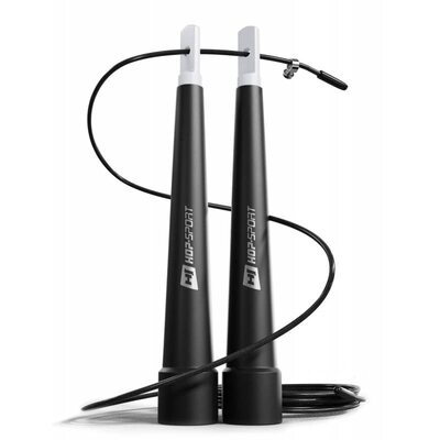 Скакалка Crossfit с пластиковыми ручками Hop-Sport HS-P010JR черная