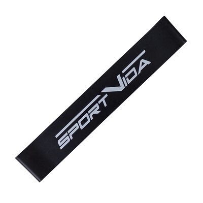 Фитнес резинка для ног и ягодиц эластичная SportVida Mini Power Band 1.2 мм SV-HK0105