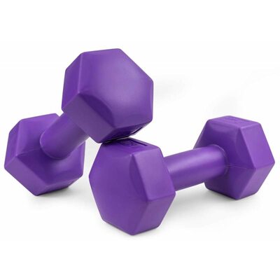 Набор гантелей для фитнеса композитных 2 х 1 кг Hop-Sport HS-C010DH