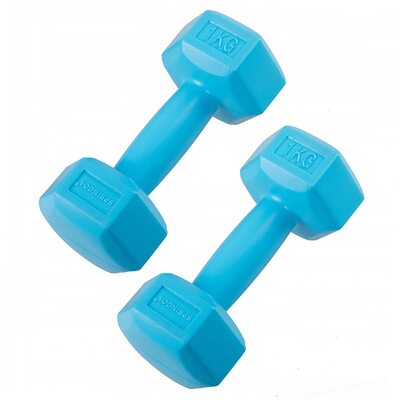 Гантели для фитнеса Springos Hex 2 x 1 кг FA1030
