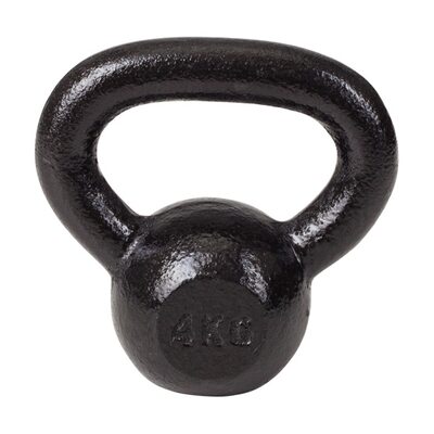 Гиря металева чавунна Hop-Sport 4 кг для кросфіту.