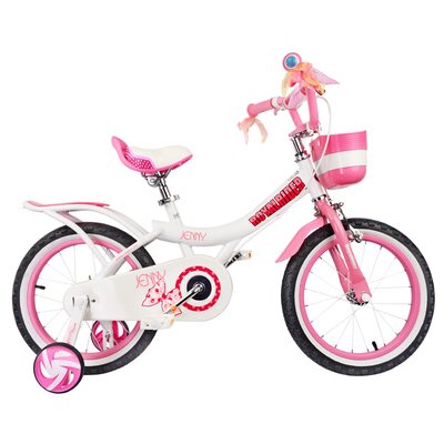 Дитячий велосипед RoyalBaby JENNY GIRLS 14", OFFICIAL UA, білий