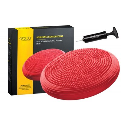 Балансировочная подушка массажная 4FIZJO MED+ 4FJ0052 Red