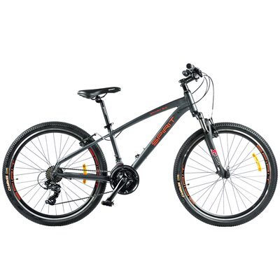 Велосипед Spirit Spark 6.0 26", рама XS, темно-серый/матовый, 2021