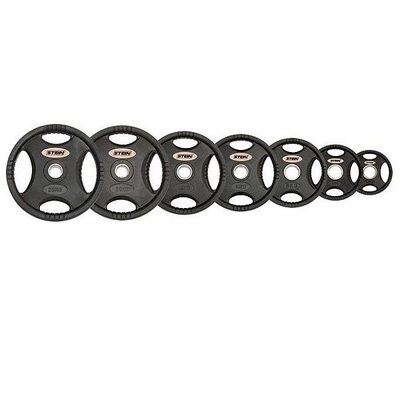 Профессиональные диски для штанг 1,25 кг d - 50 мм Stein Black Plate DB6061-1.25
