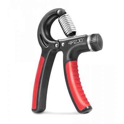 Эспандер кистевой пружинный с регулируемой нагрузкой 4FIZJO 10-40 кг 4FJ0252 Black/Red