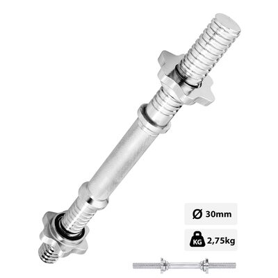 Гриф гантельний Hop-Sport 45см (30мм)