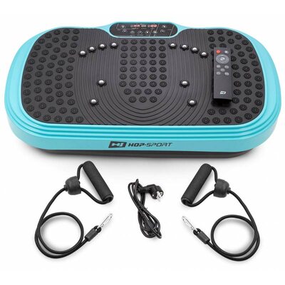 Виброплатформа для похудения HS-040VS Cube бирюзовая