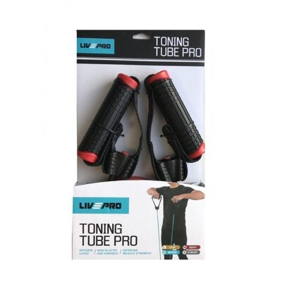 Эспандер трубчатый LivePro TONING TUBE PRO LP8405-M