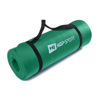 Коврик для фитнеса и йоги HS-4264 1,5см green