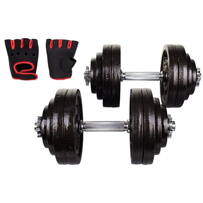 Гантелі металеві Hop-Sport Strong 2х30кг