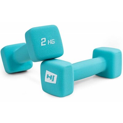 Гантели для фитнеса неопреновые квадратные 2 х 2 кг Hop-Sport HS-V020DS