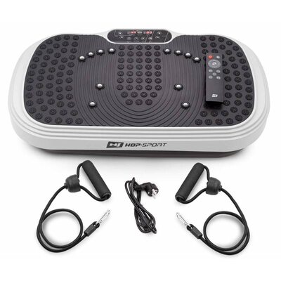 Виброплатформа для похудения HS-040VS Cube белая