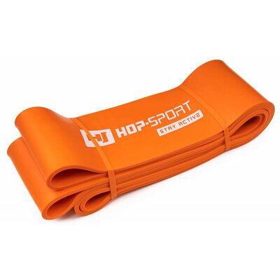 Гумка для підтягування (силова стрічка) 37-109 кг Hop-Sport HS-L083RR помаранчева