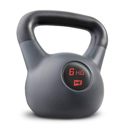 Гиря вінілова 6кг Hop-Sport HS-P006KB